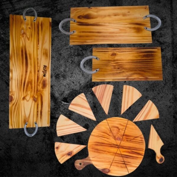 Combo de tablas para asado