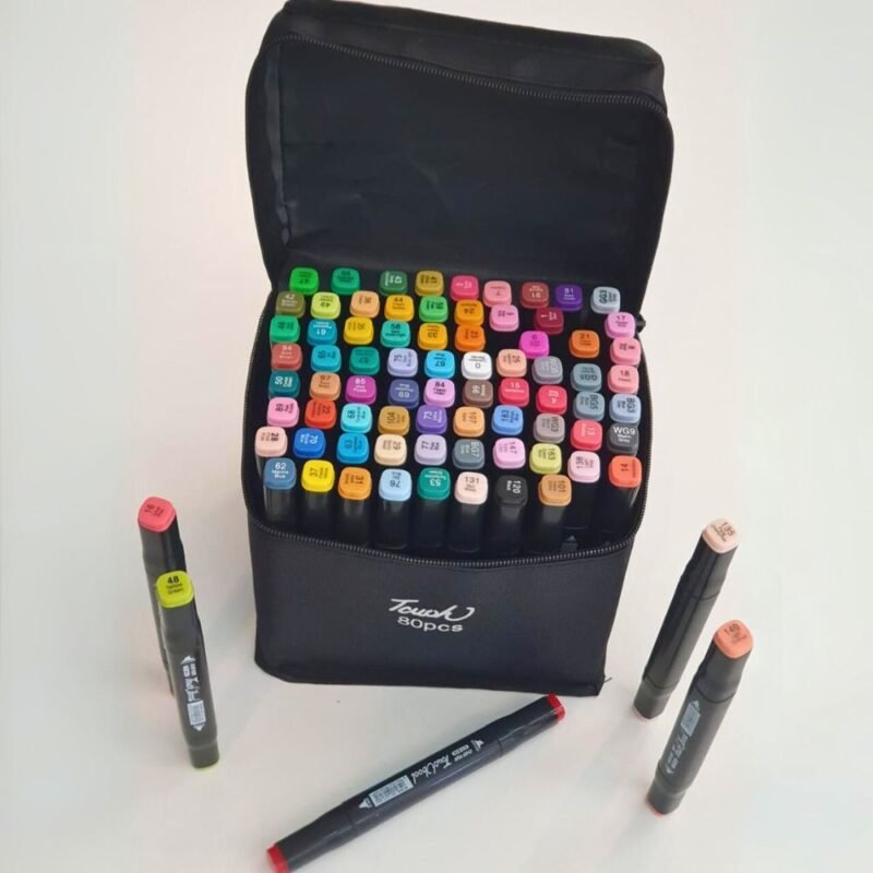 Set de 80 Marcadores Doble Punta Touch Yuzu – Color Vibrant