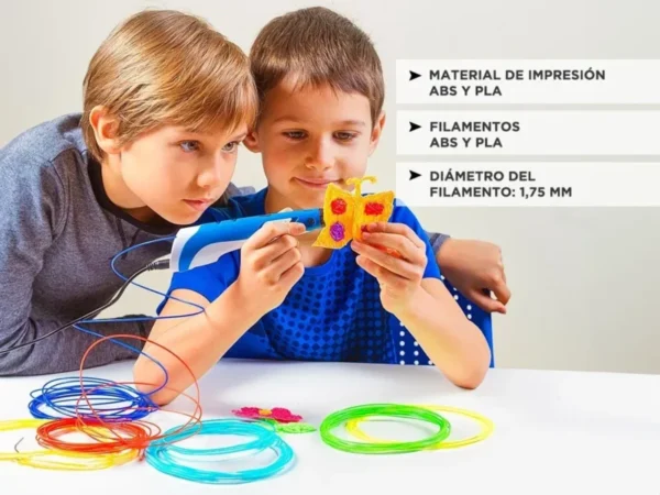 Lápiz 3D – Impresora de Mano con Filamentos y LCD - Imagen 3