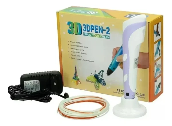Lápiz 3D – Impresora de Mano con Filamentos y LCD - Imagen 5